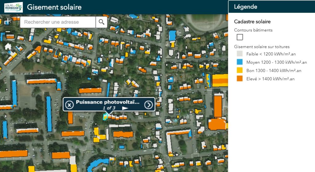 Cadastre Solaire-Vannes Agglomeration