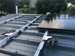 Installation Photovoltaique-Toiture acier-Circuit Court Energie