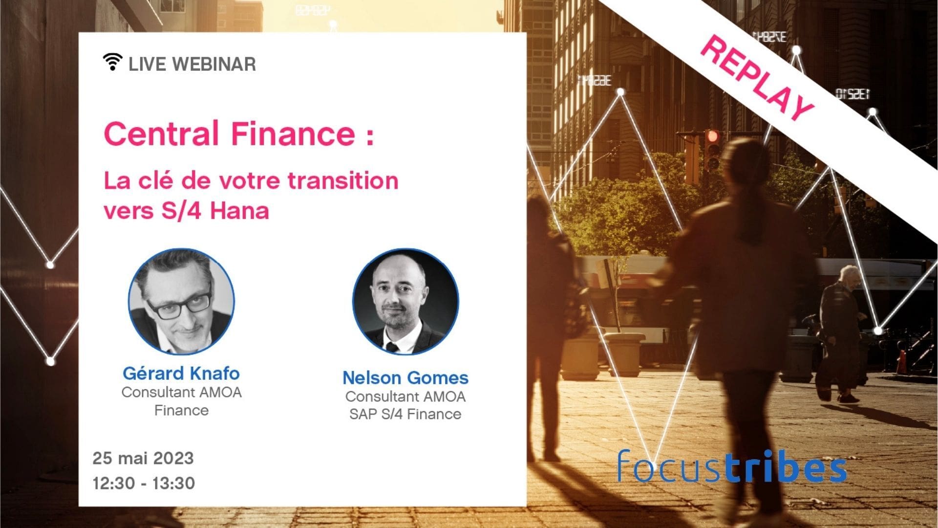 REPLAY WEBINAIRE : Central Finance, clé de votre transition vers S4Hana
